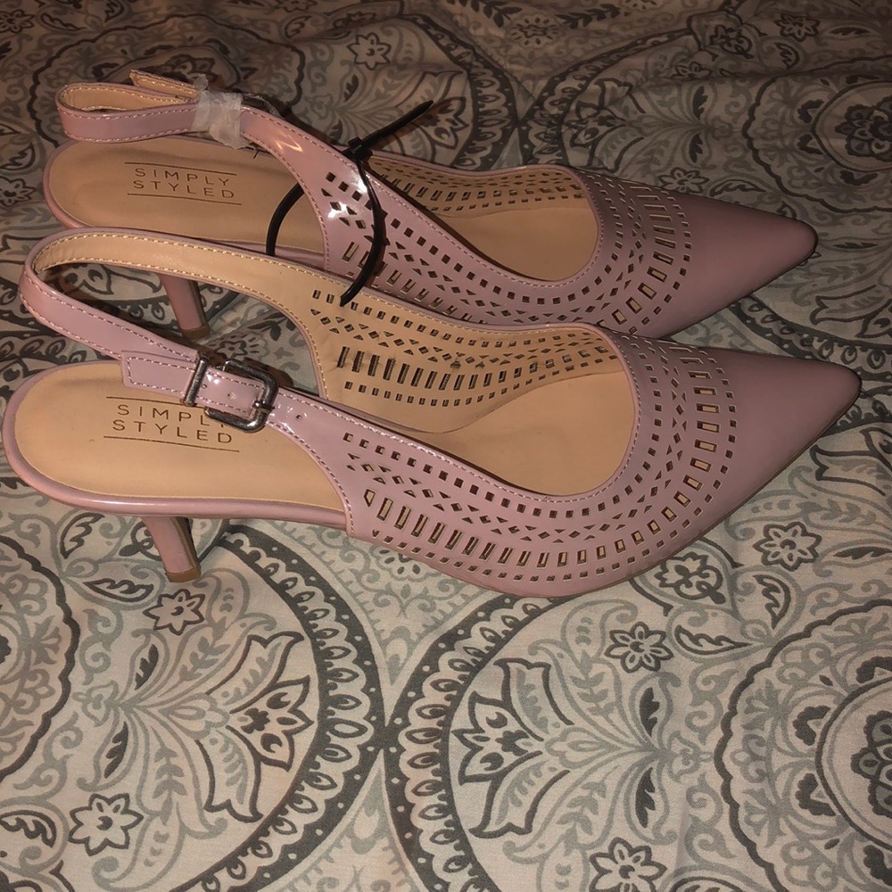 Powder pink heels - Picture 2 of 4